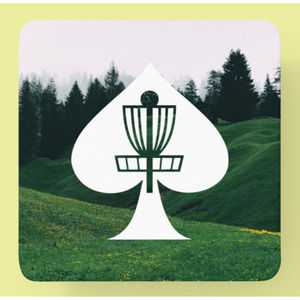 Disc Golf Custom Silicone Drink Coasters Cup Mat Cup Coasters Tableware Set of 4
